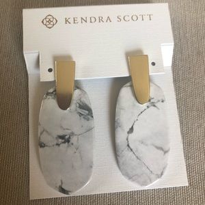 Kendra Scott Howlite Aragon Earrings